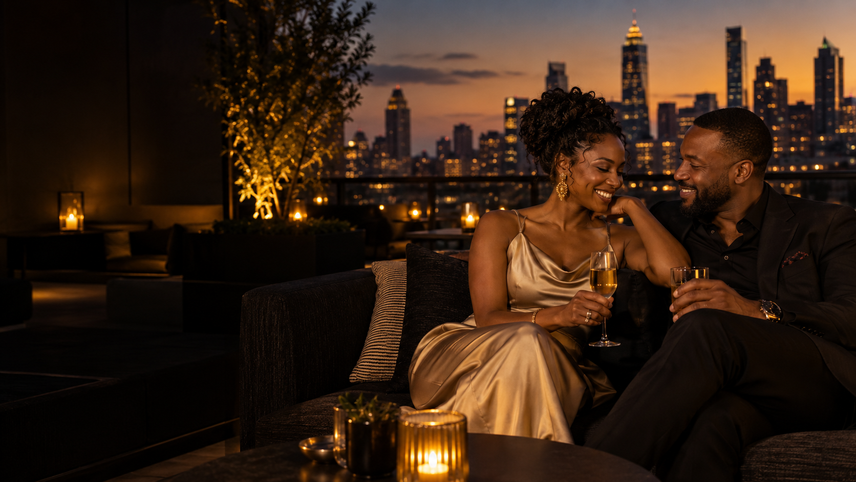 Elegant rooftop experience